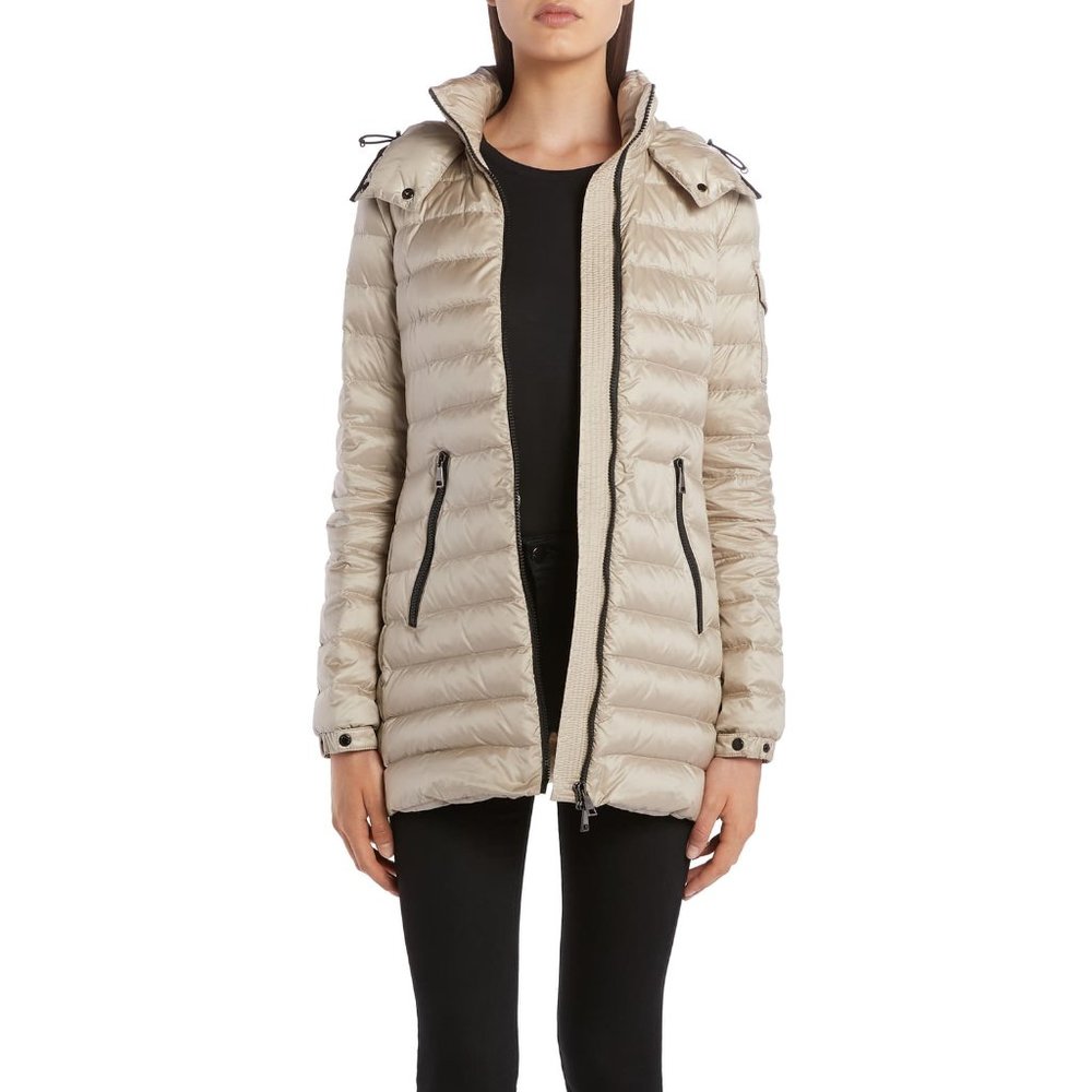 New Authentic Menthe Hooded Lightweight Puffer